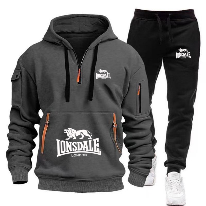 LONSDALE Set Felpa con Cappucc - Mens Fashion Zip Up recensione e prezzo