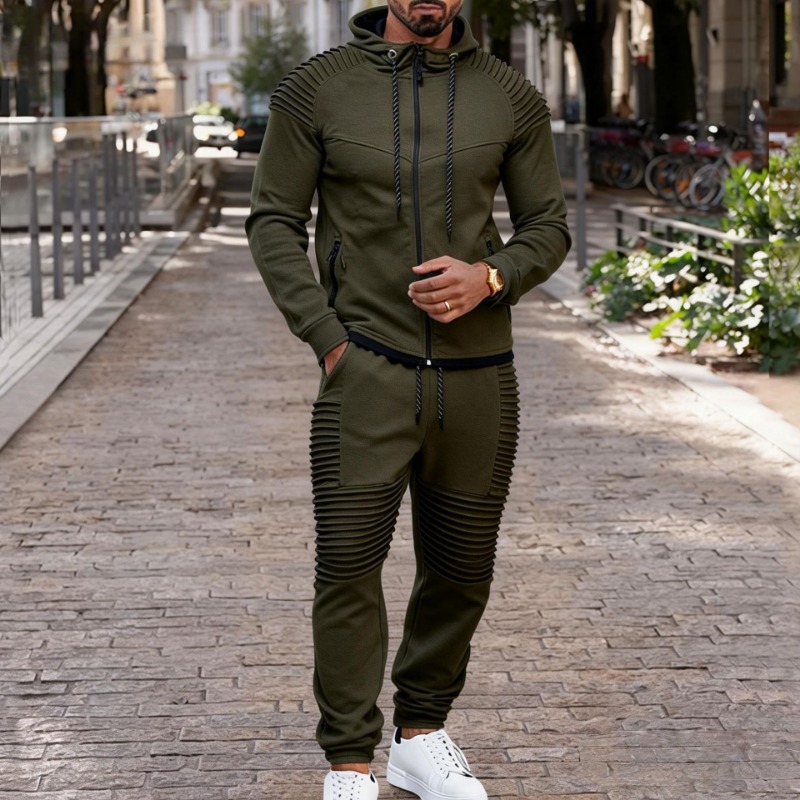 Tuta da uomo con cappuccio e z - Jogger Sweatpants Men recensione e prezzo