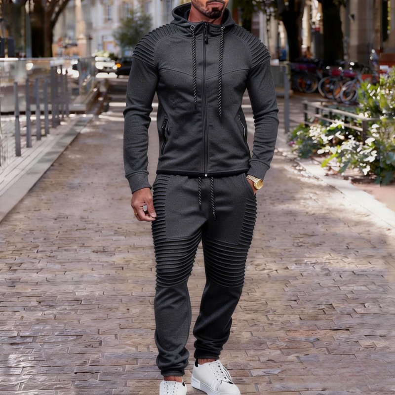 Tuta da uomo con cappuccio e z - Jogger Sweatpants Men recensione e prezzo