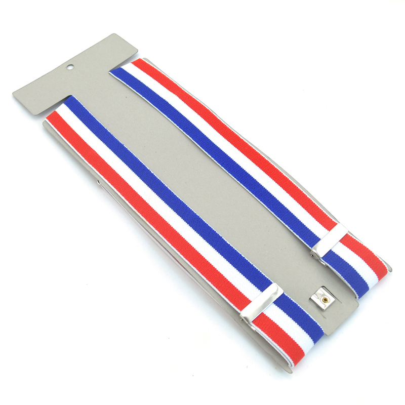 Nuovo 3,5 cm di larghezza 6 st - Suspenders Clip Men recensione e prezzo