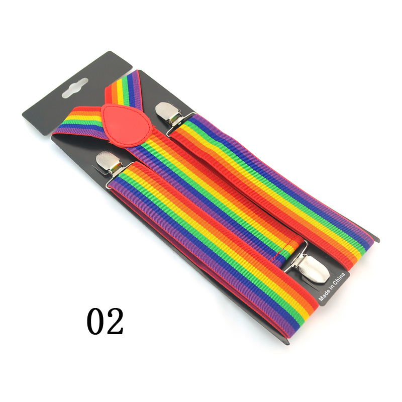 Nuovo 3,5 cm di larghezza 6 st - Suspenders Clip Men recensione e prezzo