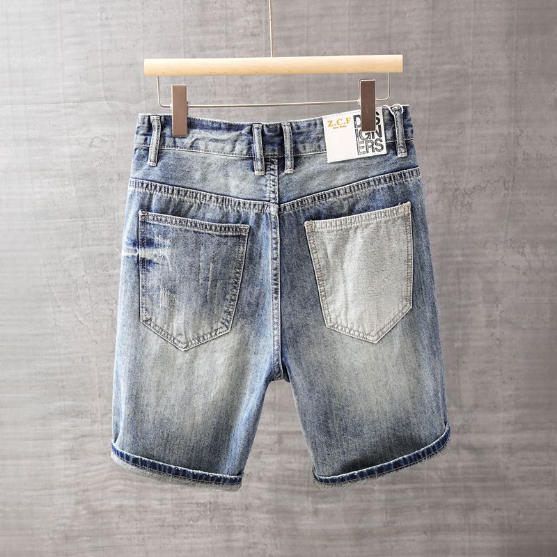 Pantaloni jeans corti da uomo  - Mens Fashion Denim recensione e prezzo