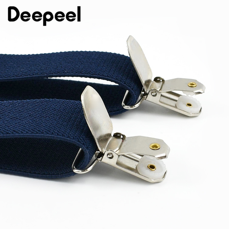 Deepeel 2.5*100 cm Uomini Bret - Suspenders Clip Men recensione e prezzo