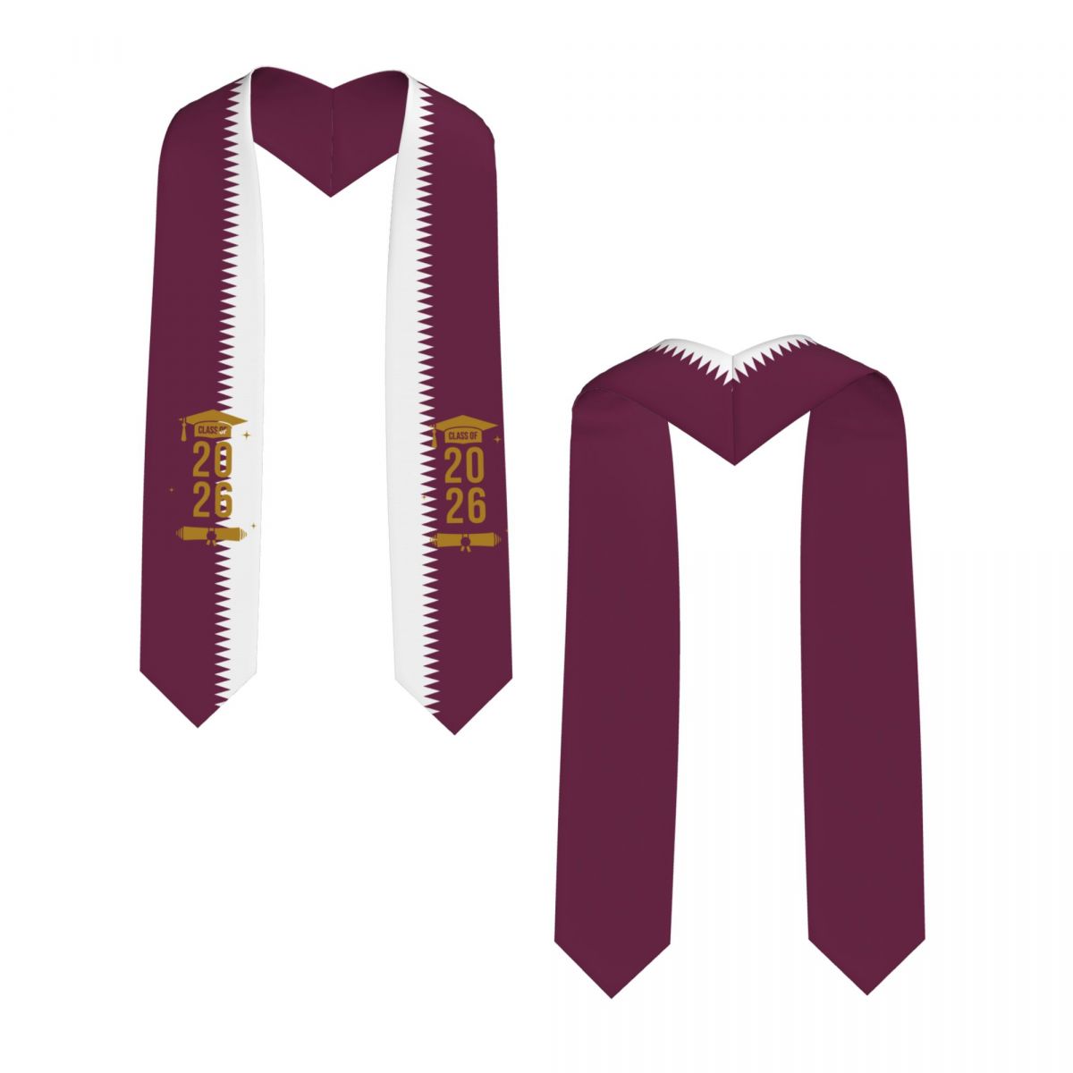 Sciarpa/Stola di Laurea con Ba - Men'S Fashion Qatar recensione e prezzo