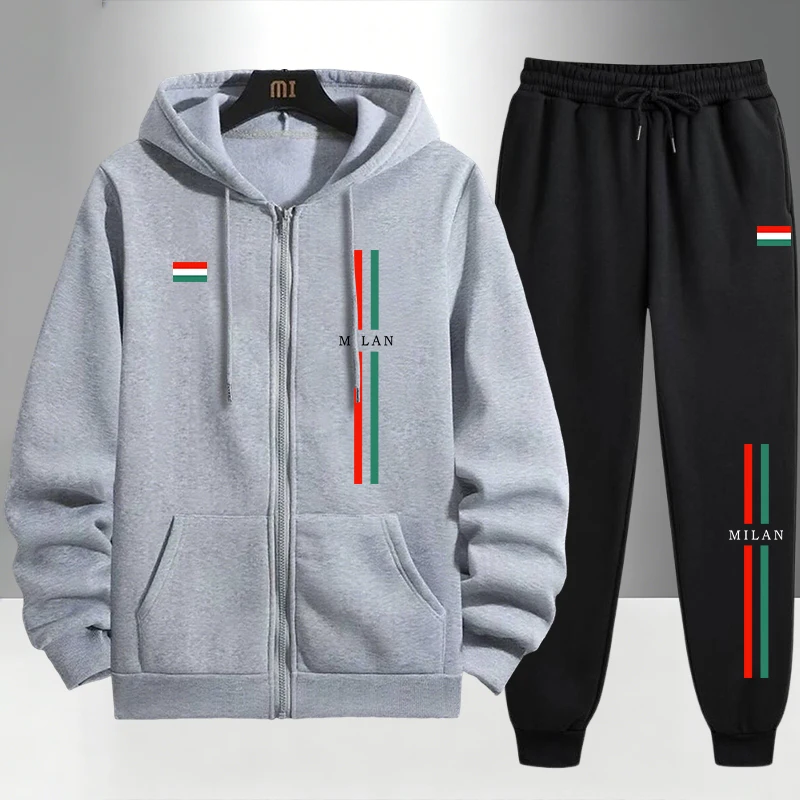 Completo da Uomo Stampato Ital - Jogger Sweatpants Men recensione e prezzo