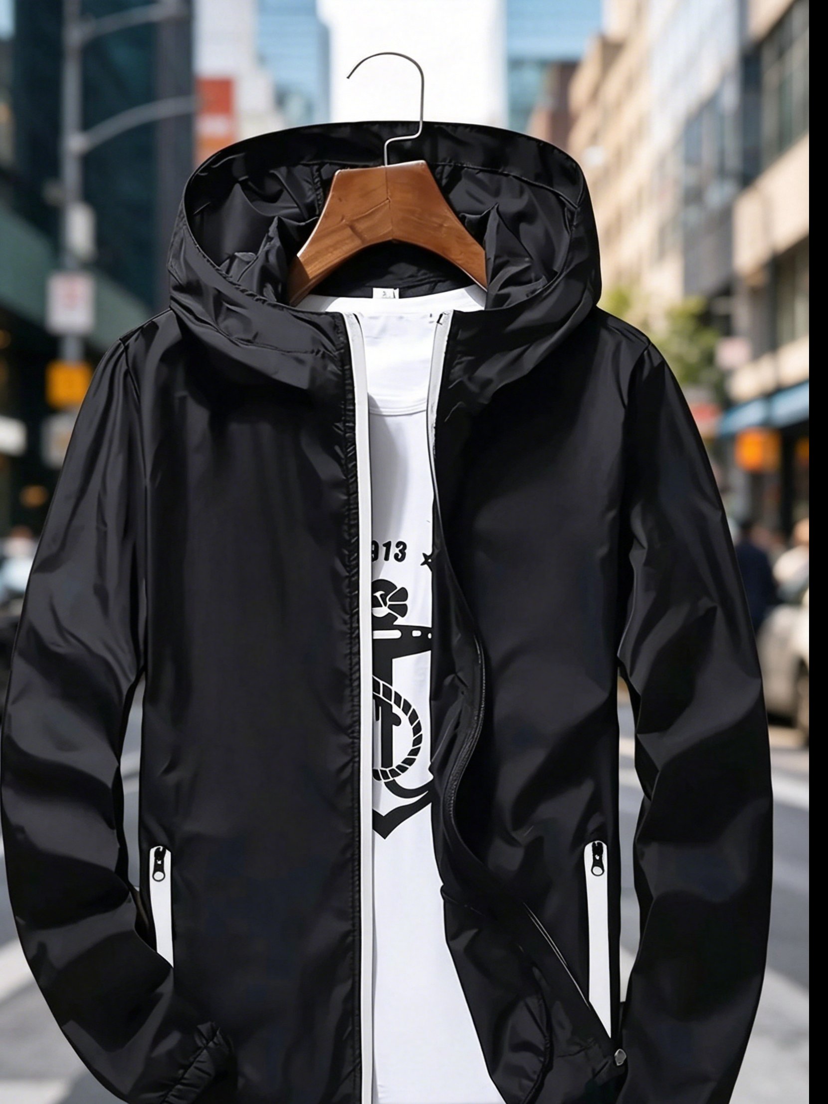 Giacca a Vento Leggera Premium - Mens Fashion Zip Up recensione e prezzo