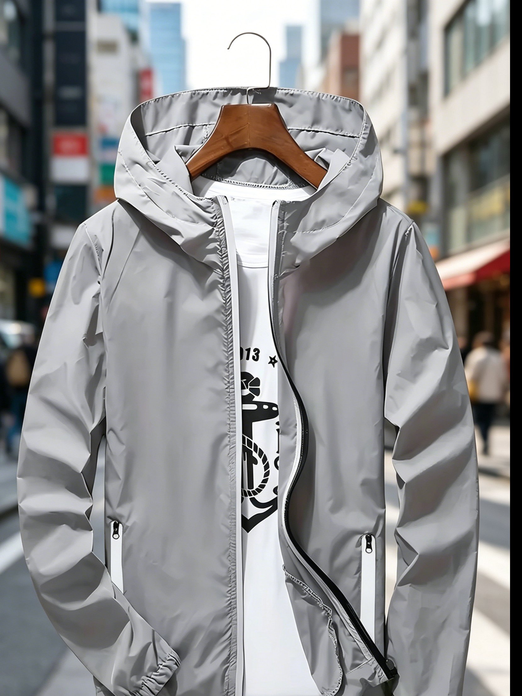 Giacca a Vento Leggera Premium - Mens Fashion Zip Up recensione e prezzo