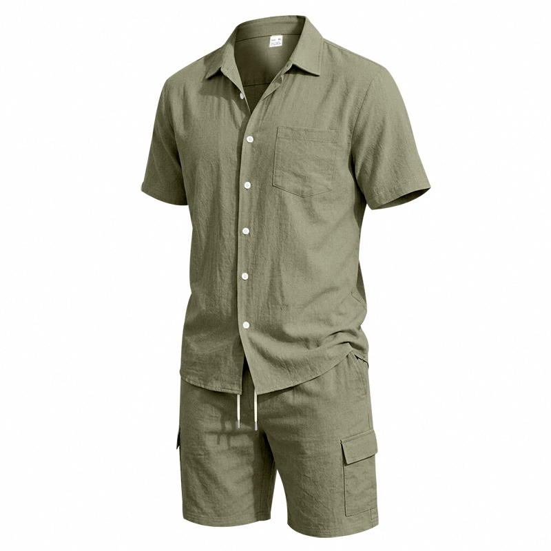Completo Estivo da Uomo in Lin - Linen Shirt Summer recensione e prezzo