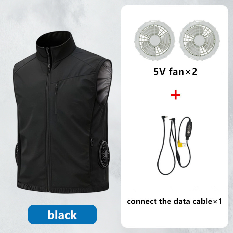 Gilet estivo da uomo con venti - Mens Fashion Zip Up recensione e prezzo