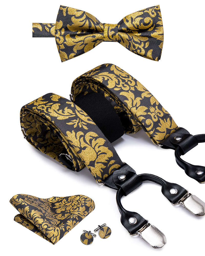 Hi-Cravatta di Seta Uomini Adu - Suspenders Clip Men recensione e prezzo